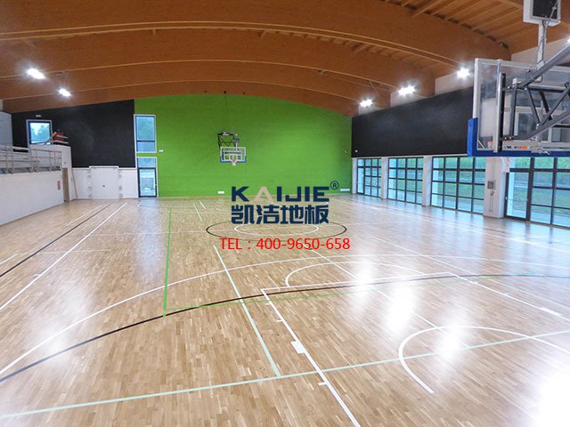 體育館專用運動木地板存在巴結(jié)原因——凱潔運動木地板