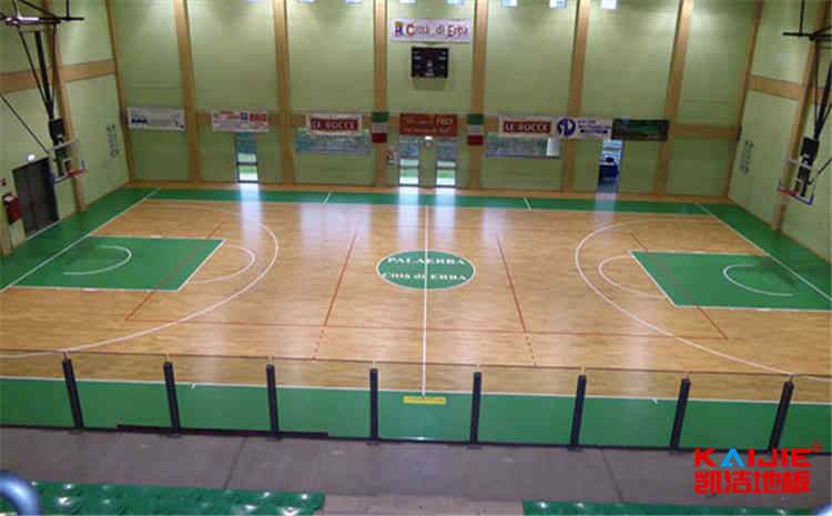 室內籃球場木地板安裝