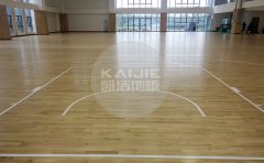學(xué)校籃球館運動木地板龍骨結(jié)構(gòu)-凱潔地板