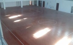 室內(nèi)籃球場專用木地板安裝前怎么做地面處理-籃球場木地板