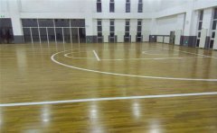 室內(nèi)籃球場木地板怎么做好防滑-籃球場木地板